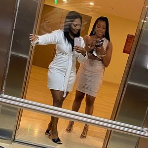 Zara Twisted Waist Dress